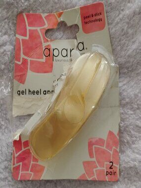 Apara gel heel inserts 2 pairs